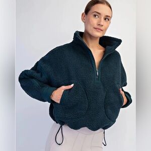 NWT Fleece Quarter Zip